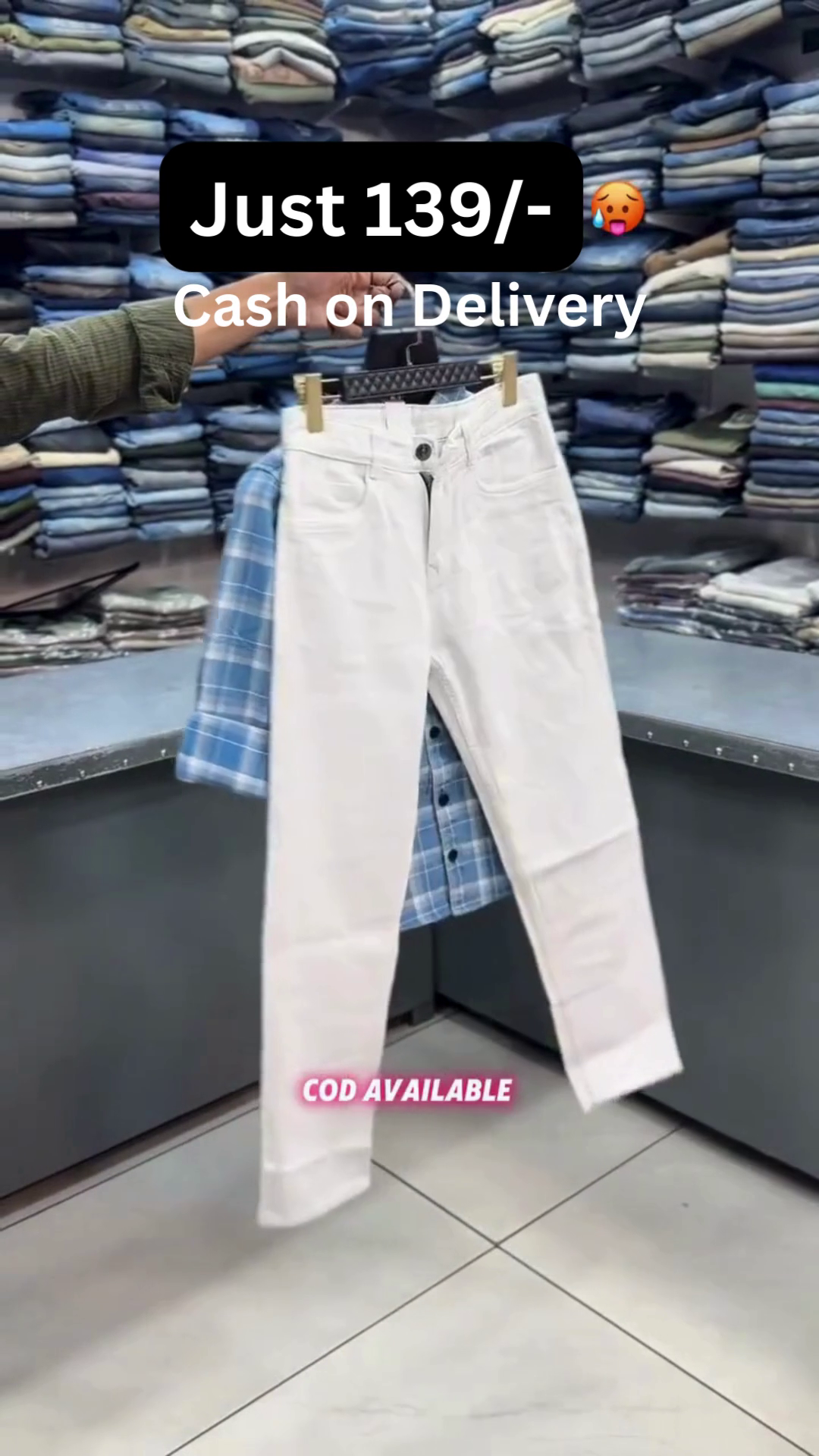 Cool Breeze Checked Shirt & Classic Bottom Co-Ord Set – Casual Everyday Smart Fit 💙✨👕
