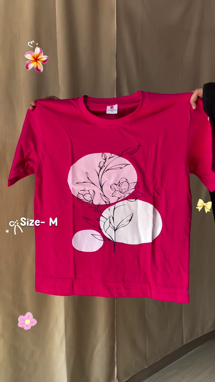 🎀 Sweet Bow Graphic Oversized Tee 🎀