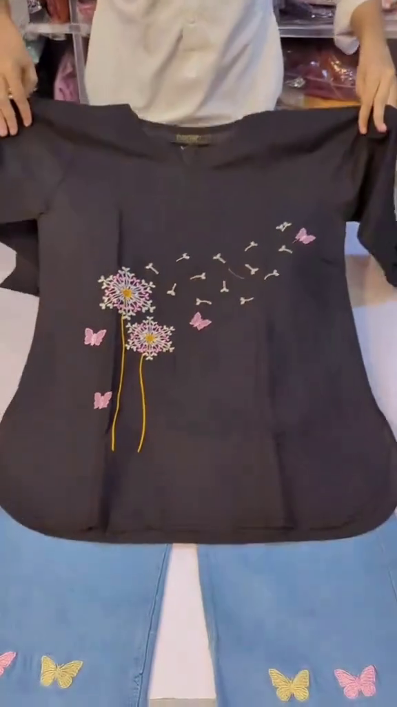 🦋 Butterfly Bloom Denim Co-Ord Set 🦋