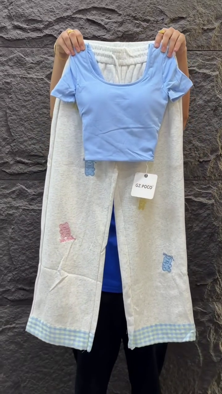🩵 Sky Breeze Lounge Co-Ord Set ✨ | Soft Comfort Meets Everyday Style 💙☁️