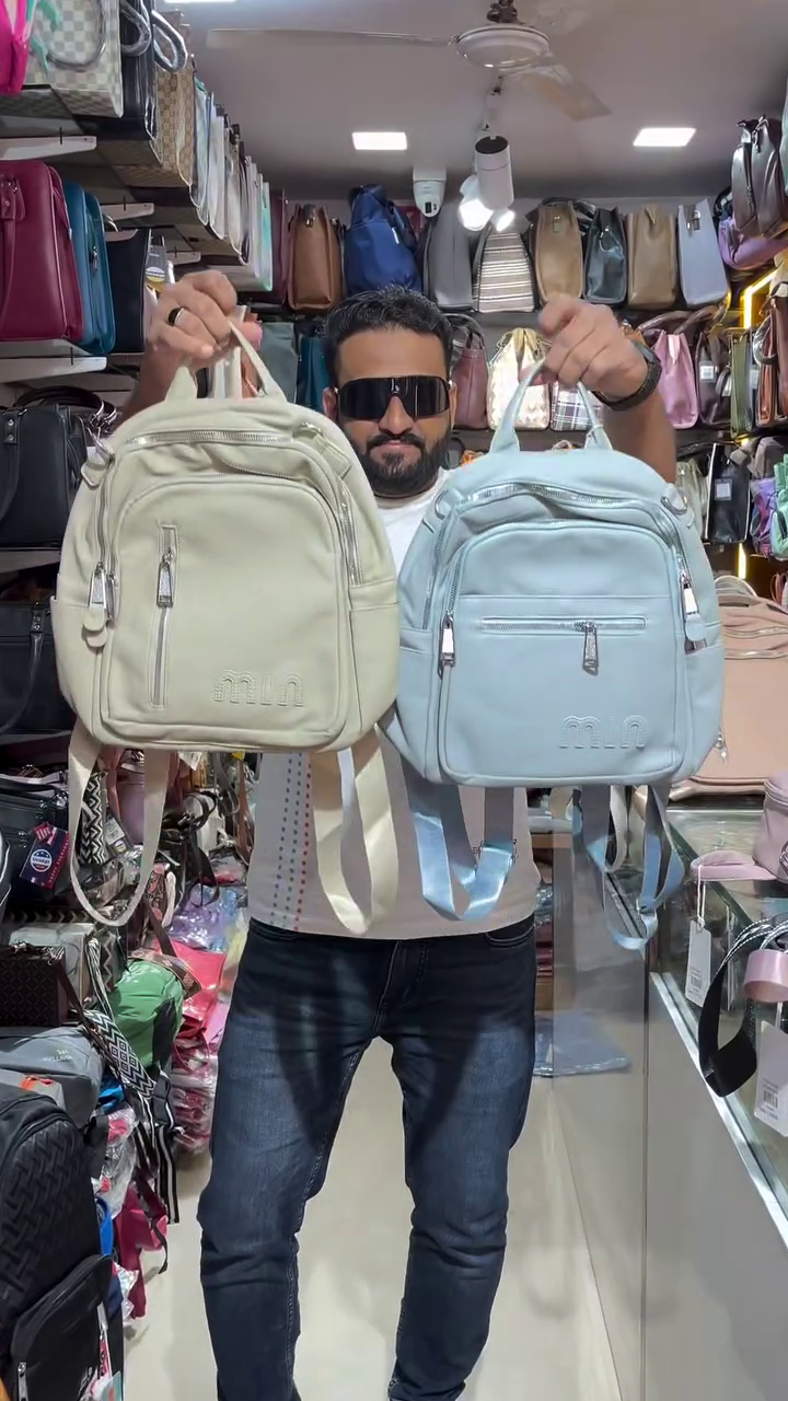 🎒🌸 Premium Pastel Casual Backpack for Women & Girls – Stylish Multi-Pocket Everyday Travel, College & Office Bag 🌸🎒