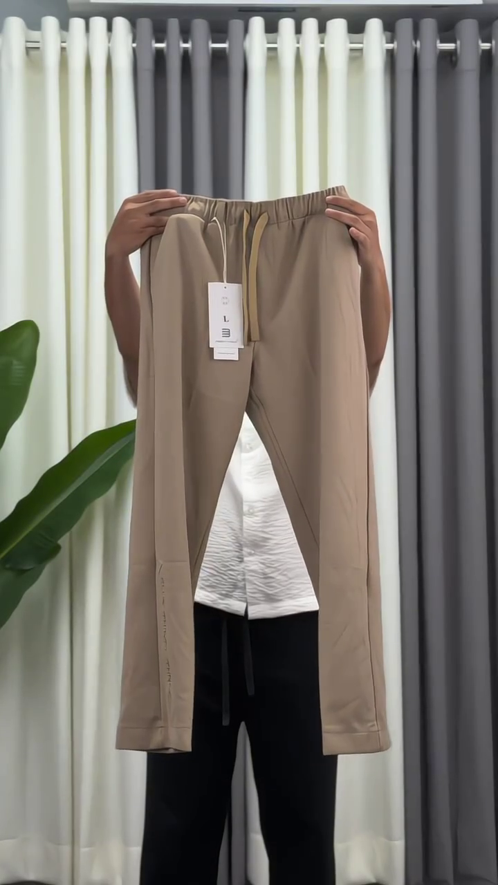 🤍 Premium Relaxed Fit Drawstring Casual Tapered Jogger Pants for Men & Women