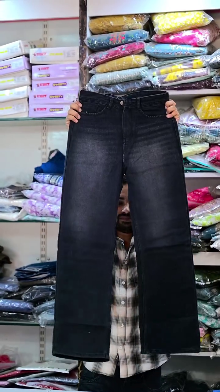 🖤👖 Product 1: Premium Classic Black Straight-Fit Denim Jeans for Men – Timeless Solid Wash Casual Trousers with Comfortable Everyday Styling & Versatile Modern Look ✨🔥