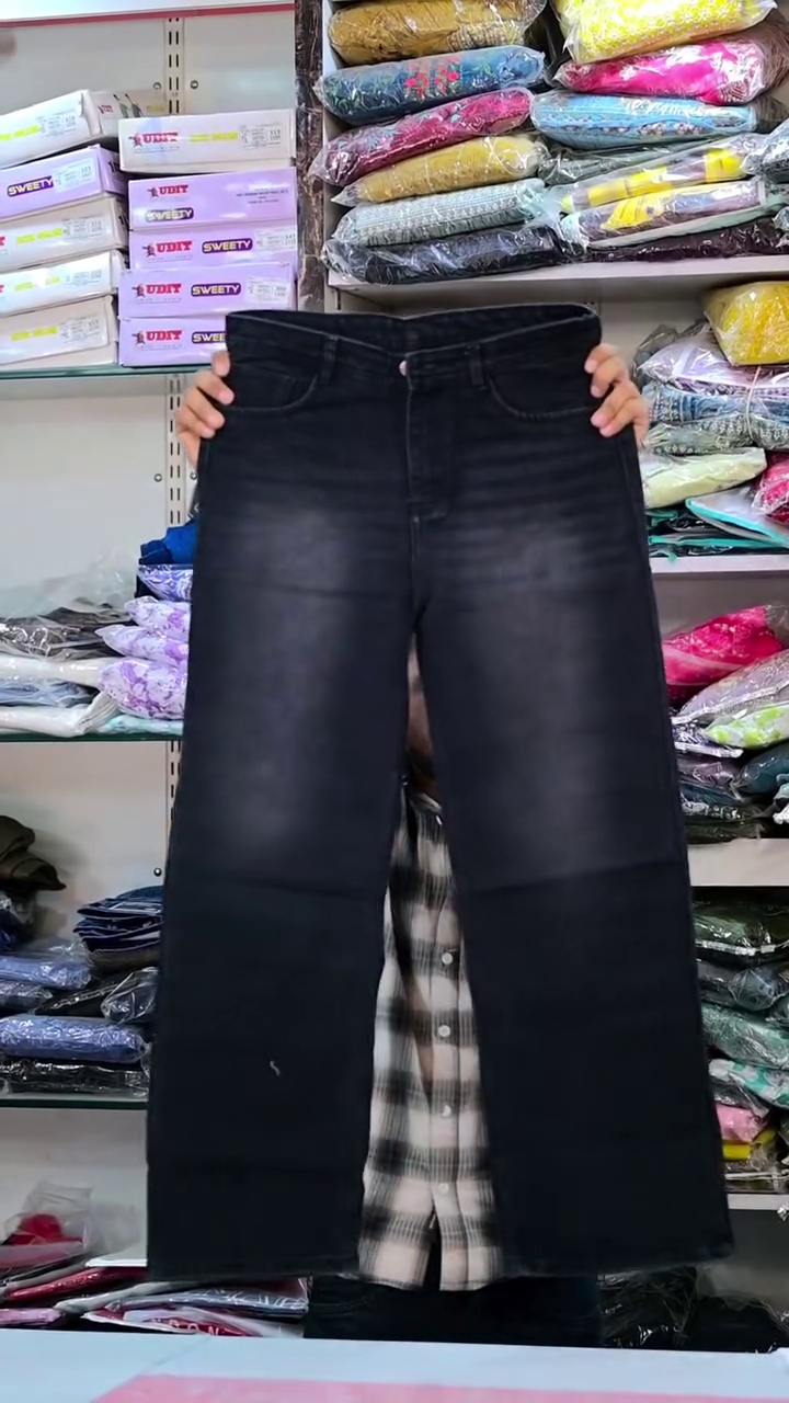 🖤👖 Product 1: Premium Classic Black Straight-Fit Denim Jeans for Men – Timeless Solid Wash Casual Trousers with Comfortable Everyday Styling & Versatile Modern Look ✨🔥